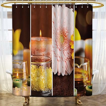 Amazon Com Anhounine Exotic Shower Curtains Digital Printing