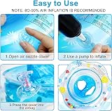 CYCFMYYLY Baby Swimming Ring with Safety Seat 6-36 Months 53cm view 5