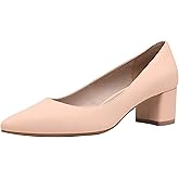 DREAM PAIRS Women’s Chunky Low Block Heels Closed Toe Dress Pumps Shoes