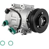 ILONPA New AC Air Conditioning Compressor with Clutch | For Hyundai Sonata 2011-2014 2.0L 2.4L (SE/Limited Trims Only), for Kia Optima 2011 2.0L 2.4L (Not for Hybrid Trim), 178317