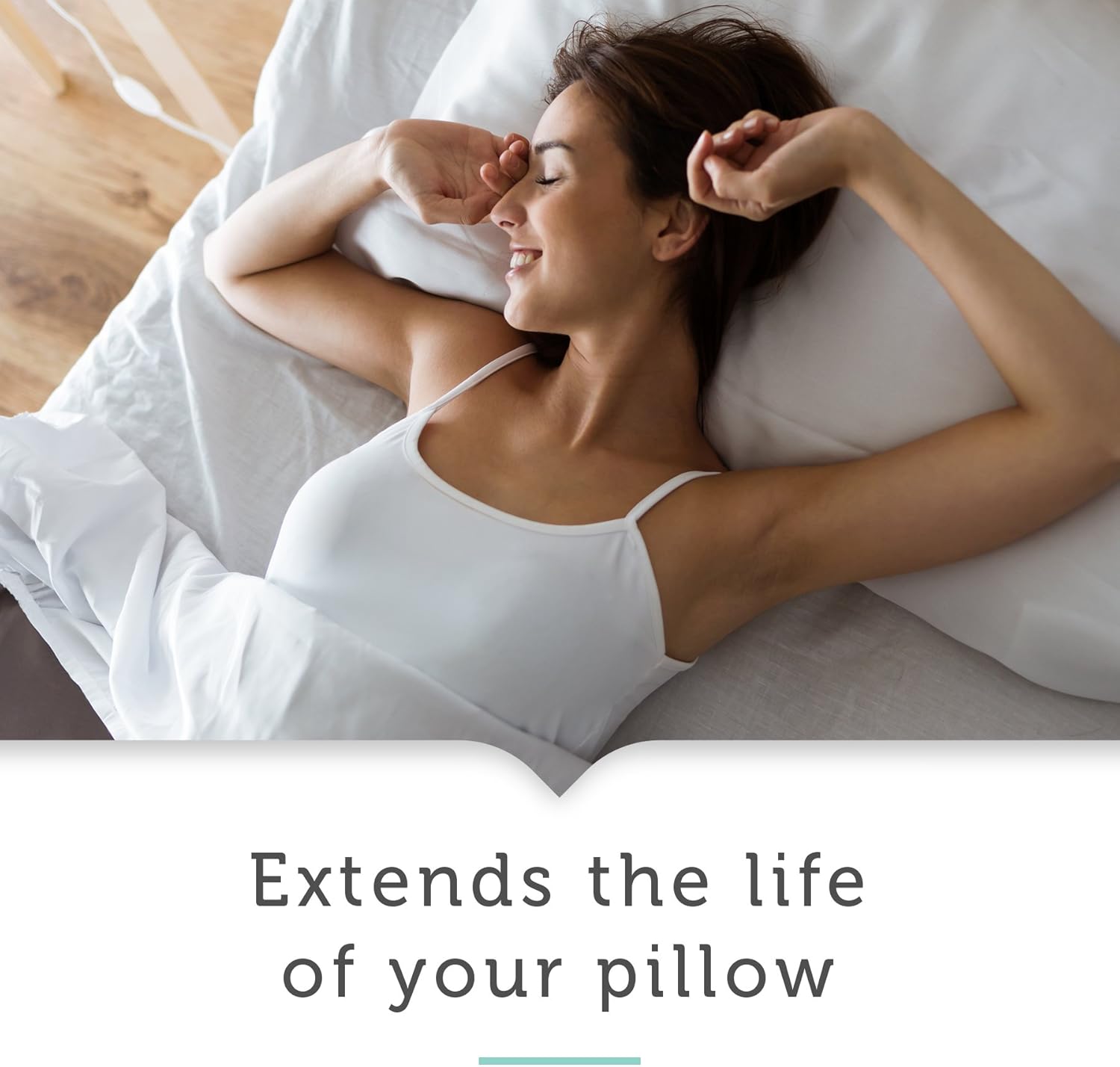 AllerEase 100% Cotton Allergy Protection Pillow Protectors – Hypoallergenic, Zippered, Allergist Recommended, Prevent Collection of Dust Mites and Other Allergens, King Sized, 20” x 36” (Set of 2): Home & Kitchen
