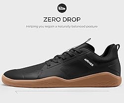 AIRHAS Men's Barefoot Shoes Zero Drop Workout
