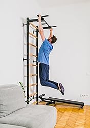 BenchK - Wooden Swedish Ladder Wall Stall Bar