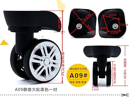 diy luggage wheel replacement