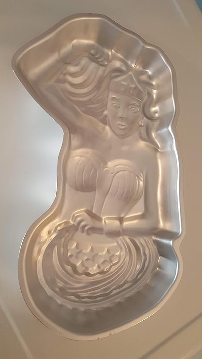 Buy Wilton Wonder Woman Cake Pan 502 7679 1978 Retired Online At Low Prices In India Amazon In
