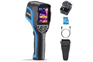 TOPDON TC004 Thermal Imaging Camera, 320 x 240 TISR Resolution, 256 x 192 IR High Resolution, 12-Hour Battery Life Handheld I
