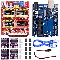 DAOKI CNC Shield V3.0 Expansion Board Kit with Board for Arduino