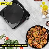 Zuvo 1500W Single Hot Plate Portable Electric Hob Cast Iron Ring 22.7cm view 6