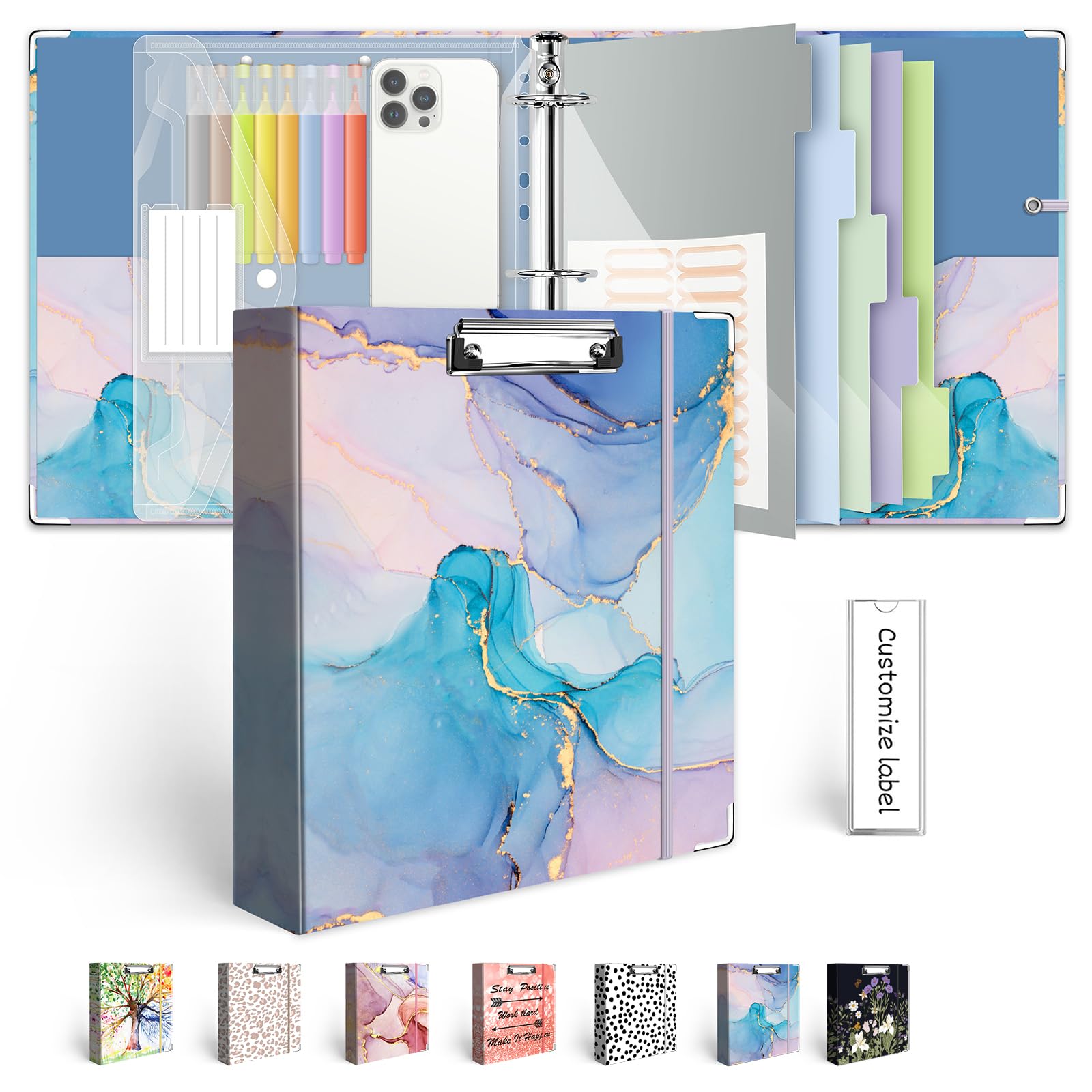 2 Inch 3 Ring Binder Organizer with