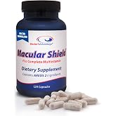 Doctor's Advantage Macular Shield Eye Vitamins + Multivitamin, 120 Capsules | Lutein and Zeaxanthin Supplements with AREDS 2 Vision Ingredients &amp; Complete Multivitamin Complex​, 30-Day Supply