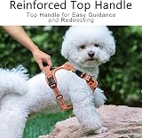 HEELE Dog Harness No Pull Reflective Front Back Leash Attachments S view 6