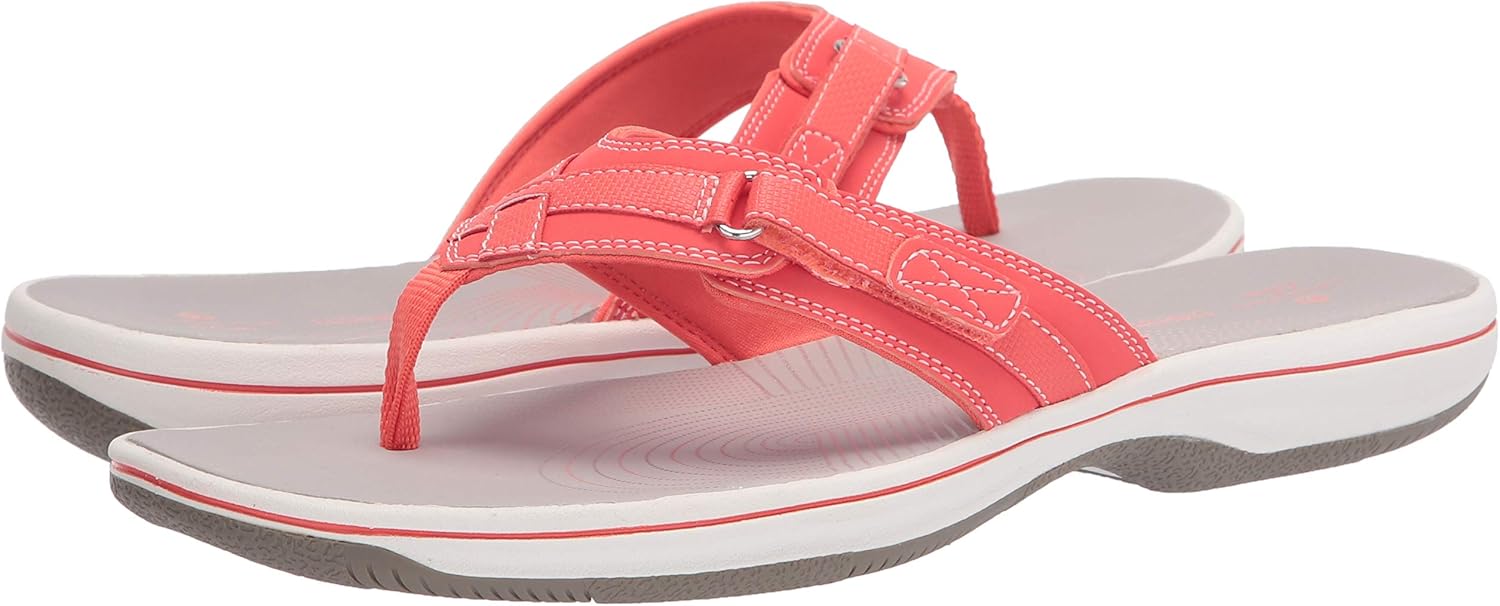  | Clarks Women's Breeze Sea | Flip-Flops