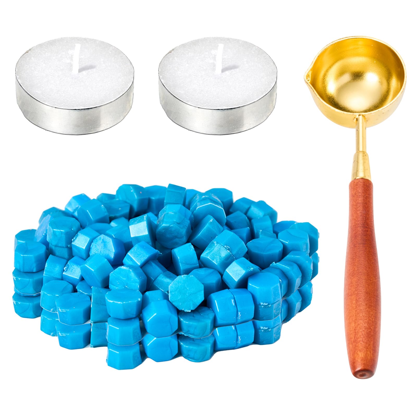 Wax Seal Stamp Set - 300pcs Sealing Wax Beads, Stamps & Seal Kit โ image 1