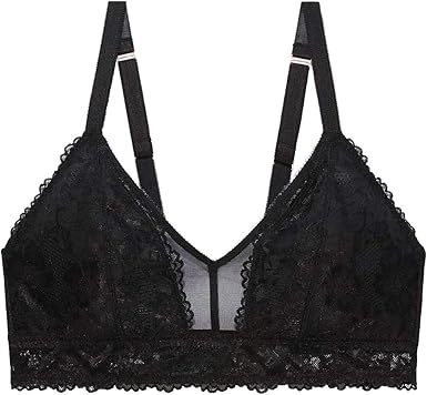 Savage X Fenty Women S Curvy Floral Lace And Mesh Bralette At Amazon Women S Clothing Store