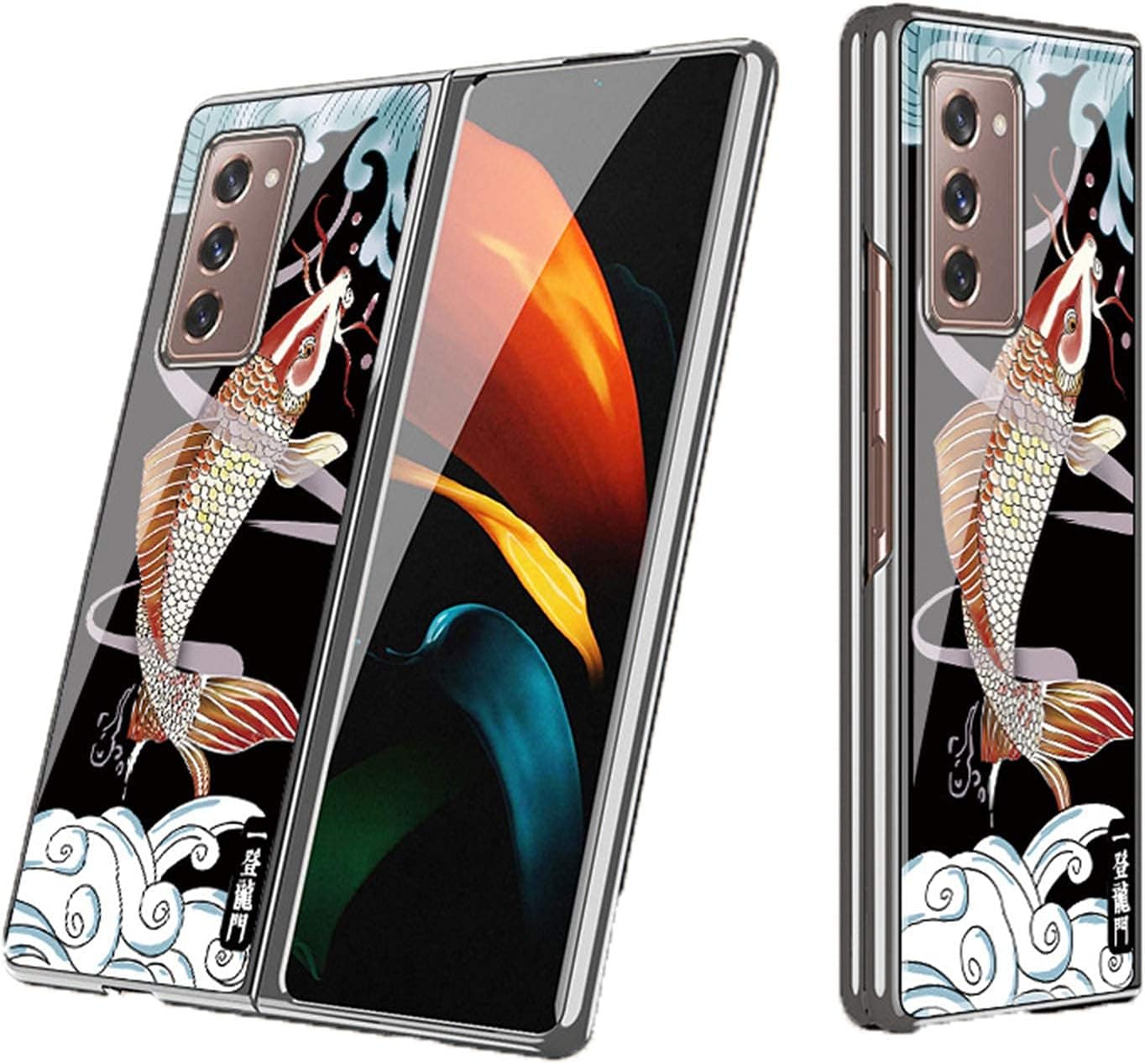 Case for Samsung Galaxy Z Fold 2 5G, UltraThin Plating Mirror Phone