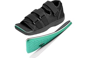 Estinko Post Op Shoe, Medical Post Op Recovery Shoe for Post Surgery or Operation Foot Support, Broken Foot or Toe, Fracture or Ulcer with Decompression Insole for Diabetic 1 PC, XL, Male Size 12-13.5, Female Size 13.5-14.5