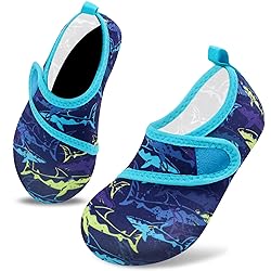 VIFUUR Kids Water Shoes Boys Girls Barefoot Water