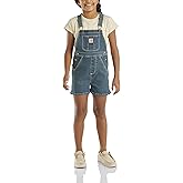 Carhartt Baby Loose Fit Jean Overall Shorts Denim Shortalls