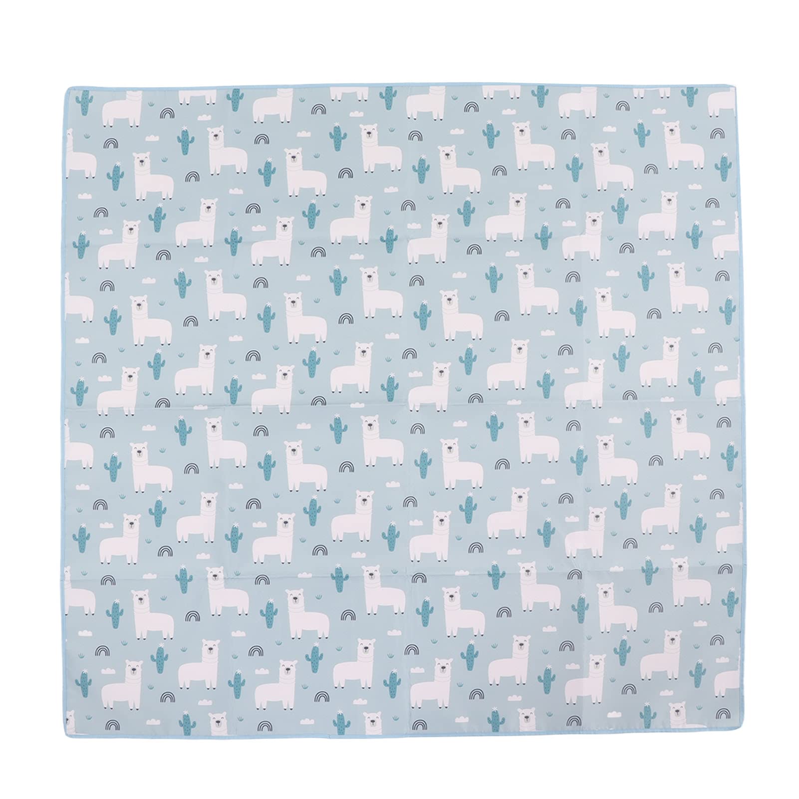 Fafeicy Baby Play Mat for Floor, 110x110cm Soft Padding Foam Playmats Foldable Waterproof Baby Crawling Mat for Babies Toddlers Infants