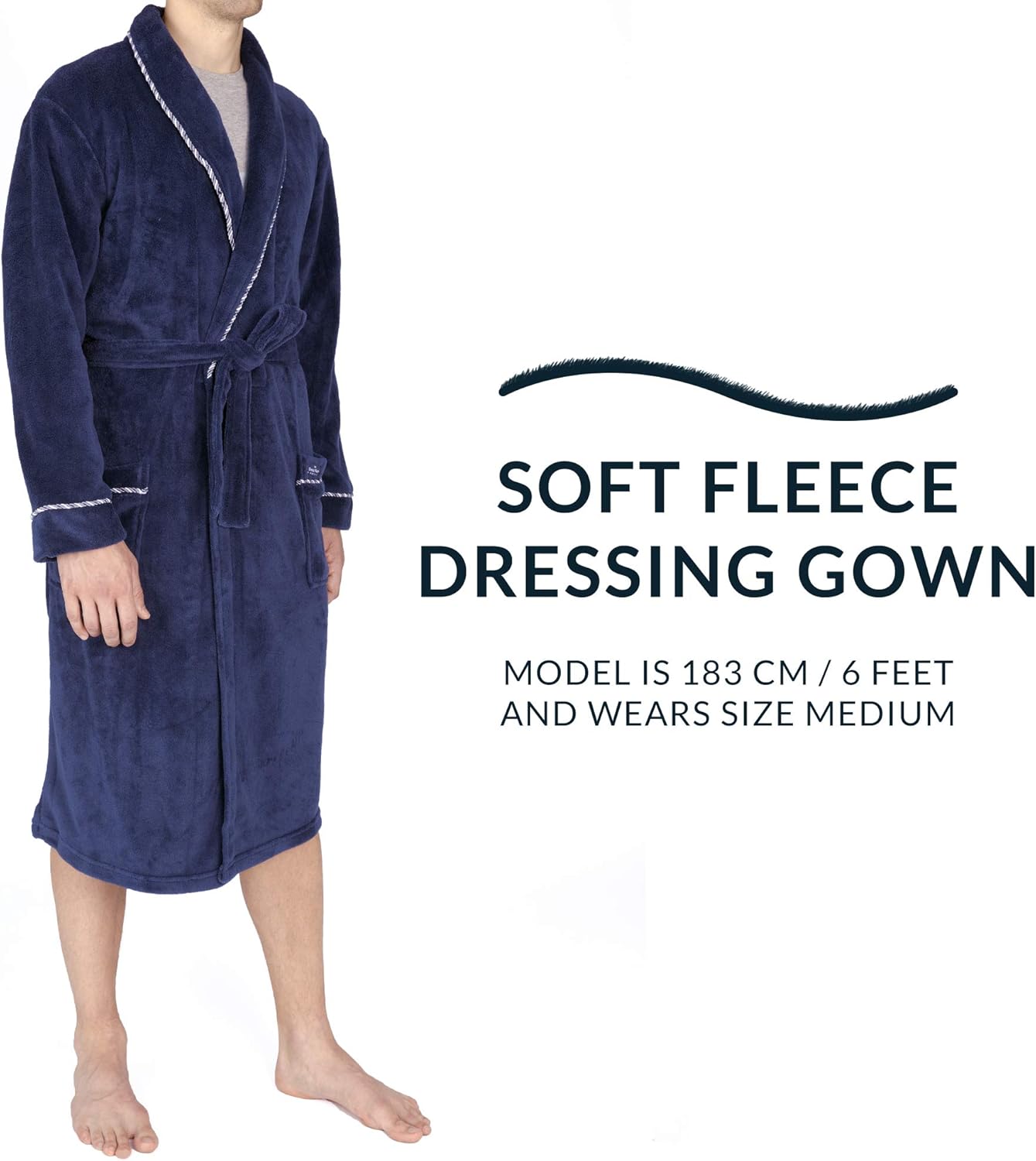 savile row mens dressing gown