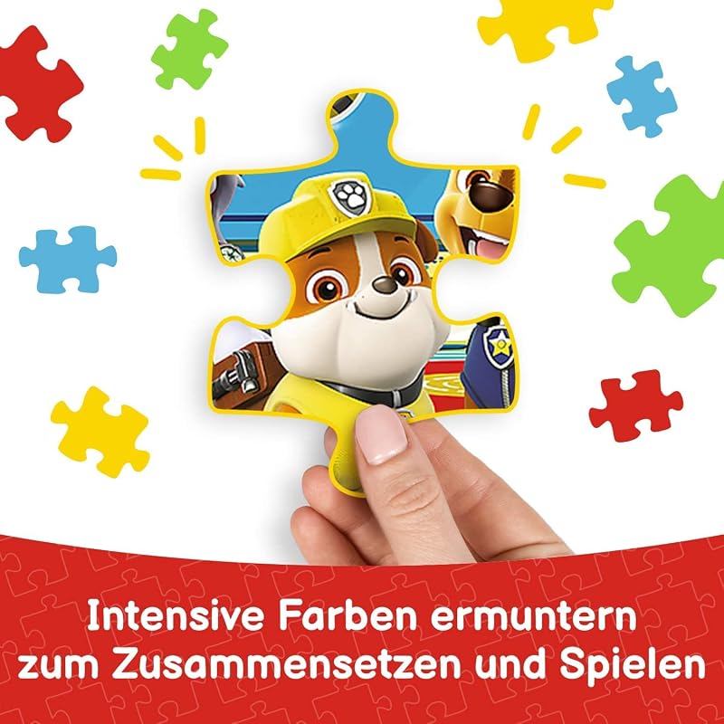 - Puzzle 60 Teile, Paw Patrol auf der Lichtung,Paw Patrol, 4+