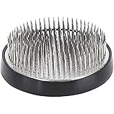 Flower Frog Stainless Steel Pin Frog Flower Arrangement Holder (2.4 Inch (60mm))