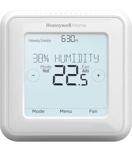 Termostato Digitale Honeywell Home T135C110AEU - Non Programmabile, Bianco, Per Riscaldamento - Foto 9