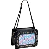 Lifelix Ita Bag for Girl Anime Shoulder Crossbady Bag with Pin Display for Cosplay