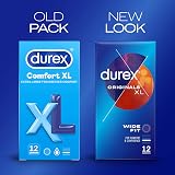 Durex Comfort XL Large Condoms for Men - Pack of 12 - Extra Comfort view 3