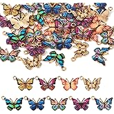 KISSITTY Assorted Style Animal Alloy Charms Enamel Animal Metal Dangle Charms for DIY Earring Bracelet Necklace Key Chain Jewelry Making Crafts