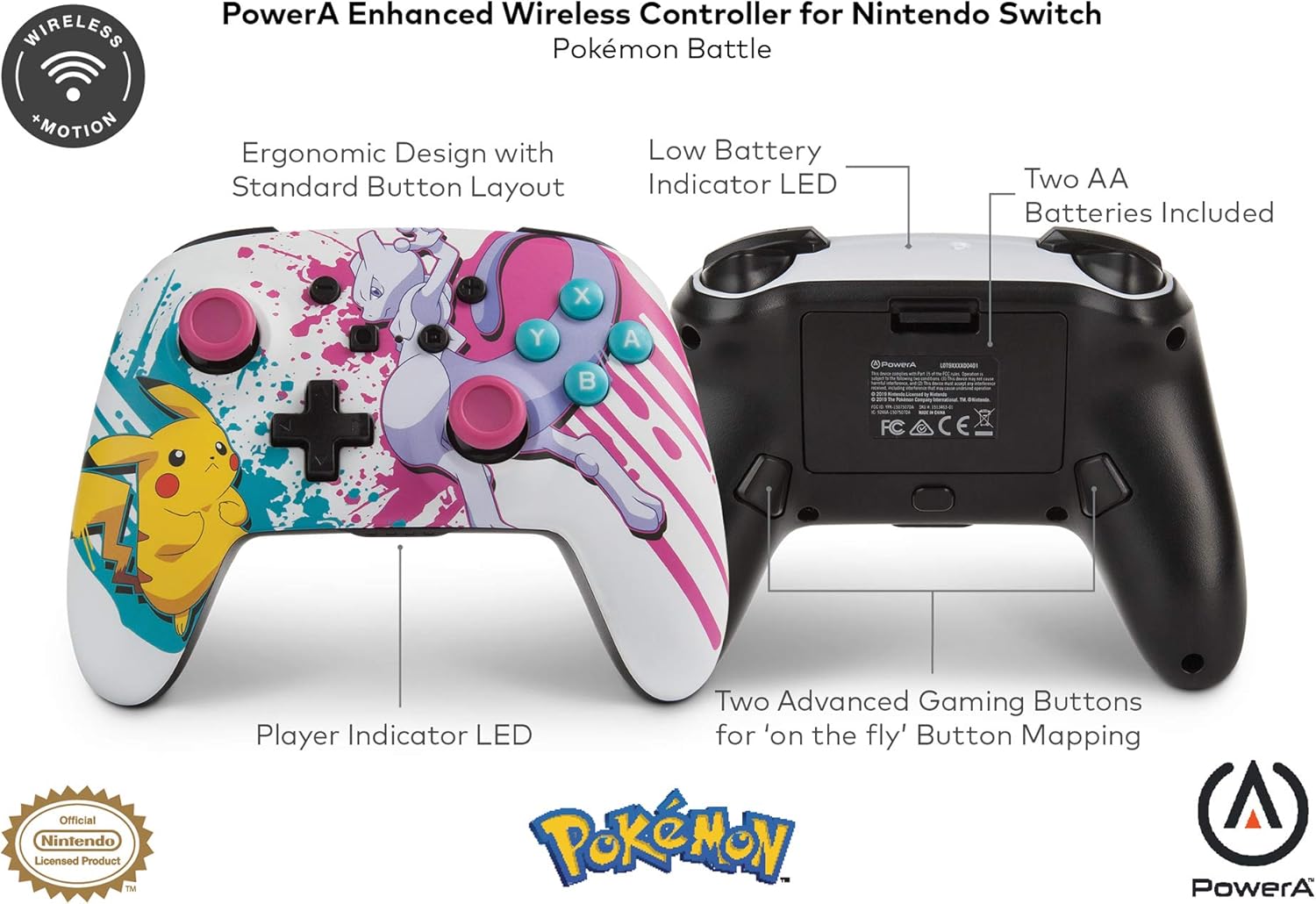 Amazoncom Powera Enhanced Wireless Controller For Nintendo