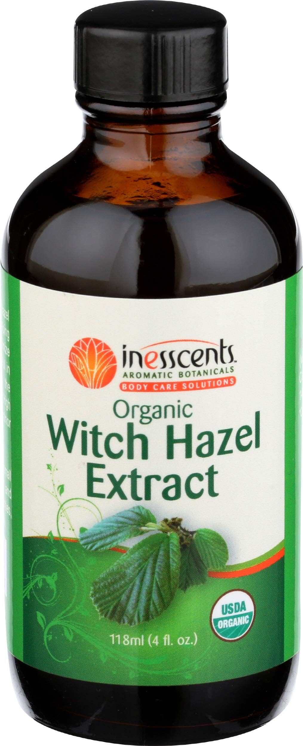 Inesscents, Witch Hazel Extract Organic, 4 Ounce