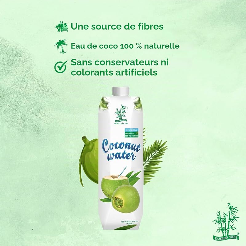 Eau de Noix de Coco 100% Naturelle 330 ml