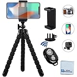 Acuvar 10" inch Flexible Tripod with Quick Release