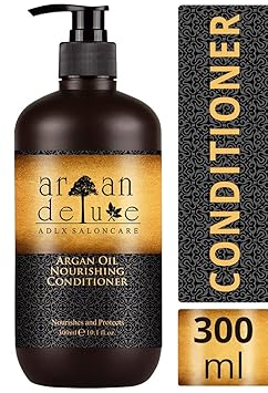 Argan De Luxe Argan Oil Nourishing Conditioner 300ml With Free Kesar Almond Soap Worth RS. 42/-
