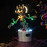 LED Music Light Kit Compatible with Lego 76297 Dancing Groot (No Models Only Light) Creative Lighting Set Accessories Compatible with Lego 76297 Dancing Groot Set (Music Version)