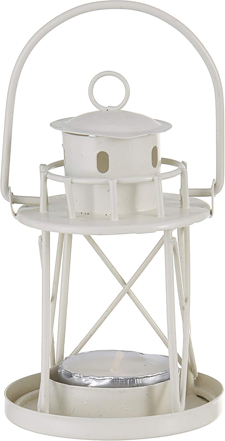 By the Sea Lighthouse Tea Light Holder: Home & Kitchen
