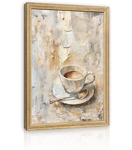 絵画/タペストリー NO COFFEE  makersspace Canvas  NO ART Amazon.com: Without Coffee I Literally Can't Even Canvas