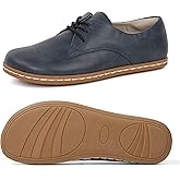 benassal Women Barefoot Dress Shoes Wide Toe Box Shoes Oxfords Shoes