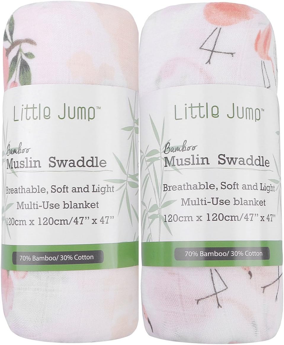 little bamboo muslin wraps