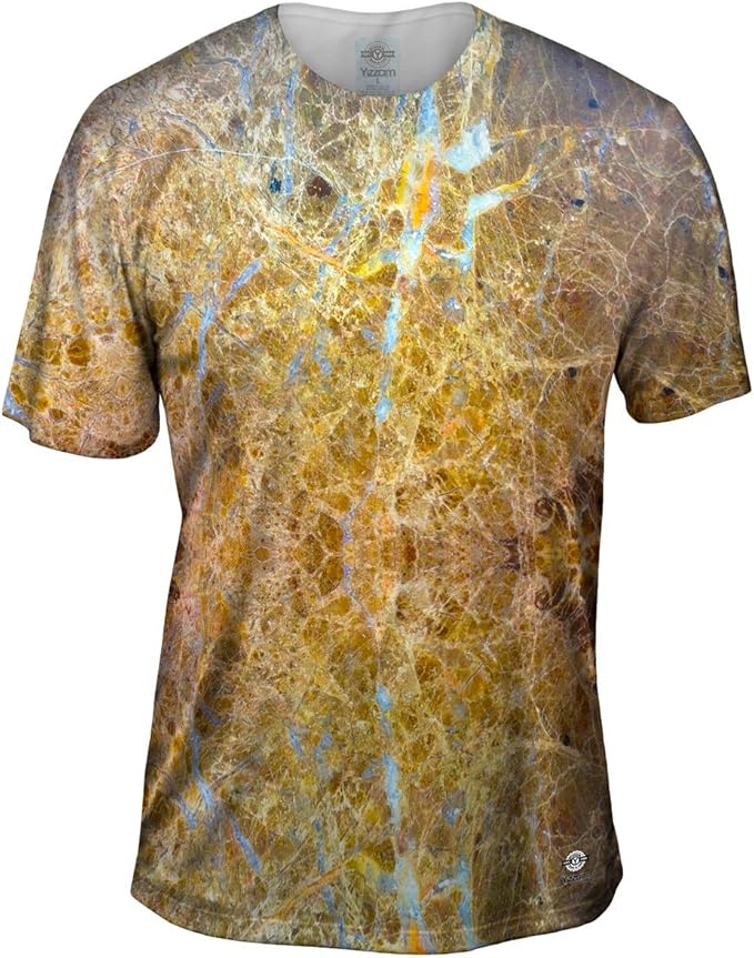 Yizzam Golden Rock Marble Tshirt Mens Shirt Clothing