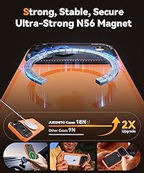 JUESHITUO Magnetic for iPhone 17 Pro Max
