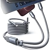 LISEN 2-in-1 USB C to USB C Cable, 140W Max C to C Cable Fast Charging | USB C Multi Charging Cable 6ft USB C Splitter Charging for iPhone 18 17 Pro Max/iPhone Duo/MacBook/iPad, USB C to USB C Cable