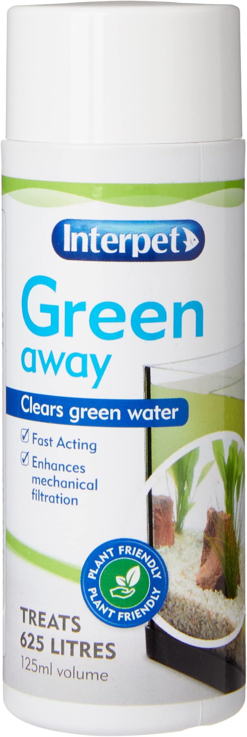 Interpet Green Away Aquarium Water Treatment 125 ml