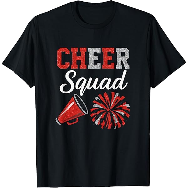 Amazon.com: Cheer Cheerleading Christmas Cheer T-Shirt : Clothing