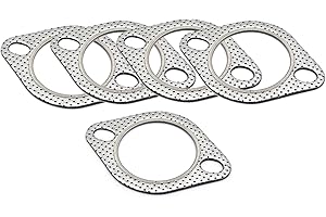 JEVA 3" ID 2 Bolt MLSG High Temp Exhaust Gasket - Heavy Duty -120-06310-0002 (3 Inch)