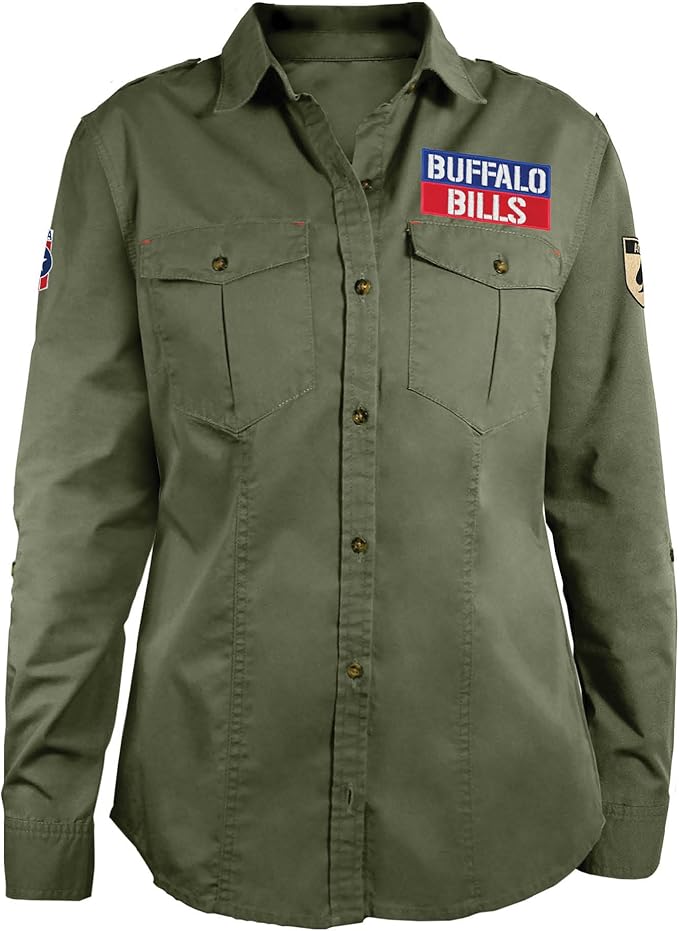 NFL Women's Military Field Shirt Clothing
