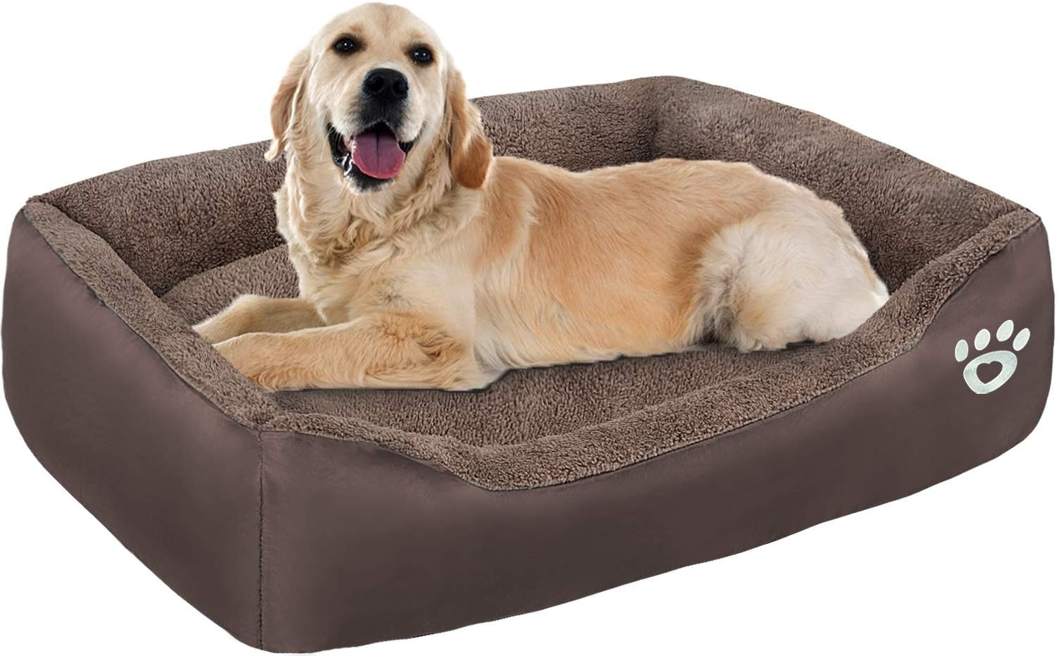 FAREYY Dog Beds for Medium/Large Dogs, Soft Blaster Dog Bed Washable Removable Cover, Dog Sofa Couch Pet Bed with Nonslip Bottom : Pet Supplies