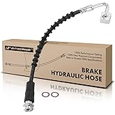 A-Premium Front Passenger Brake Hydraulic Hose Compatible with Dodge, Chrysler, Volkswagen and Ram Models - Grand Caravan 201