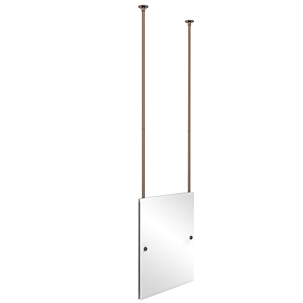 Amazon Com Allied Brass Ch 92 Vb Rectangle Ceiling Hung Mirror